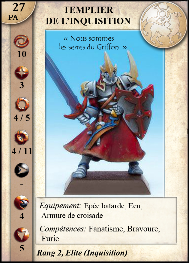 Templier de l'Inquisition